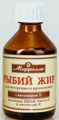 Купить рыбий жир с витамином е, флакон 100мл бад в Нижнем Новгороде