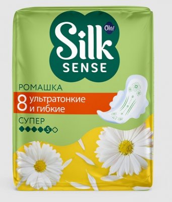 Купить ola! (ола) прокладки silk sens ultra deo супер ромашка, 8 шт в Нижнем Новгороде