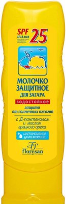 Купить флоресан (floresan) молочко солнцезащитное, 125мл spf-25  в Нижнем Новгороде