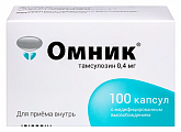Купить омник, капсулы с модифицированным высвобождением 0,4мг, 100 шт в Нижнем Новгороде