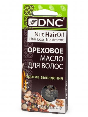 Купить днц масло д/волос ореховое питат, пак 15мл №3 в Нижнем Новгороде