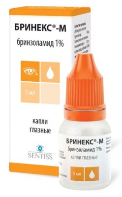 Купить бринекс-м, капли глазные 1%, флакон 5мл в Нижнем Новгороде