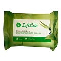 Салфетки влажные с экстрактом Зеленого чая SoftLife (СофтЛайф) 20 шт