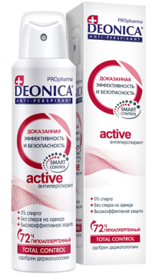 Купить deonica for women active (деоника) антиперспирант аэрозоль, 150мл в Нижнем Новгороде