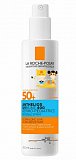 La Roche-Posay Anthelios UVMune 400 (Ля Рош Позе) Дермо-Педиатрикс спрей для лица и тела для детей 200мл SPF50+