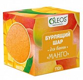 Купить oleos (олеос) шар для ванн бурлящий манго, 110г в Нижнем Новгороде