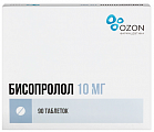 Купить бисопролол, таблетки покрытые пленочной оболочкой 10мг 90шт в Нижнем Новгороде
