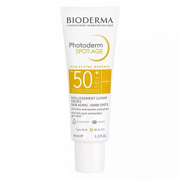 Bioderma Photoderm (Биодерма Фотодерм) Крем против пигментации и морщин для лица, 40мл SPF50+