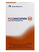 Купить росинсулин м микс 30/70 медсинтез, суспензия для подкожного введения 100ме/мл, картриджи  3мл в шприц-ручках росинсулин комфортпен, 5 шт в Нижнем Новгороде