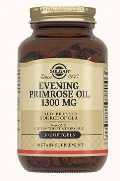 Solgar (Солгар) Масло Примулы вечерней 1300мг, капсулы 1787мг, 30 шт БАД