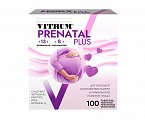 Купить vitrum (витрум) пренатал плюс, таблетки покрытые пленочной оболочкой 1470мг, 100 шт бад в Нижнем Новгороде