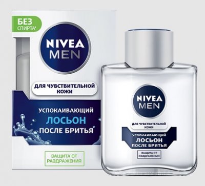 Купить nivea (нивея) для мужчин лосьон против бритья для чувствительной кожи, 100мл в Нижнем Новгороде