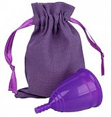 Купить онликап (onlycup) менструальная чаша серия лен размер l, фиолетовая в Нижнем Новгороде