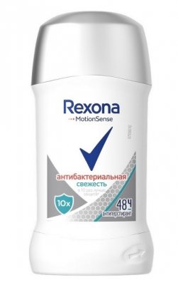 Купить rexona (рексона) антиперспирант-стик антибактериальная свежесть 40мл в Нижнем Новгороде