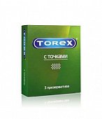 Купить torex (торекс) презервативы с точками 3шт в Нижнем Новгороде