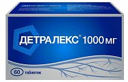Купить детралекс, таблетки, покрытые пленочной оболочкой 1000мг, 60 шт в Нижнем Новгороде
