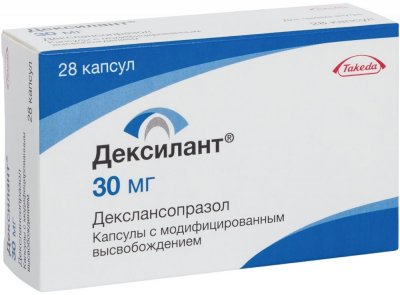 Купить дексилант, капсулы с модифицированным высвобождением 30мг, 28 шт в Нижнем Новгороде