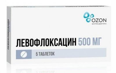 Купить левофлоксацин, таблетки покрытые пленочной оболочкой 500мг, 5 шт в Нижнем Новгороде