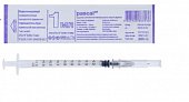 Купить шприц 1мл инсулиновый pascal 3-компонентный одноразовый, игла 27g 1шт в Нижнем Новгороде