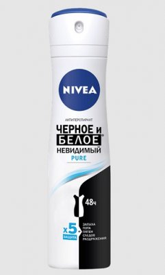 Купить nivea (нивея) дезодорант спрей невидимая защита пюр, 150мл в Нижнем Новгороде