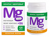 Купить магнезиум хелат комплекс+в6 компас здоровья, капсулы 120шт бад в Нижнем Новгороде