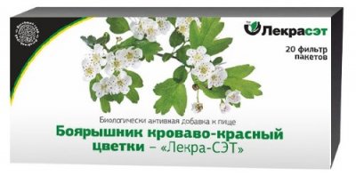 Купить лерка-сэт боярышник кроваво-красный цветки, фильтр-пакеты 1,5г 20 шт бад в Нижнем Новгороде