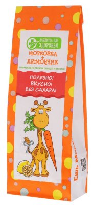 Купить лакомства для здоровья мармелад для детей морковь и лимон, 105г в Нижнем Новгороде