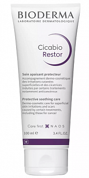 Bioderma Cicabio (Биодерма Цикабио) Restor крем для лица и тела защитный успокаивающий уход, 100 мл