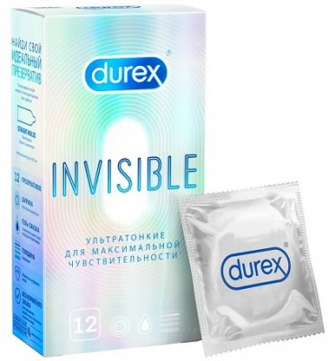 Купить durex (дюрекс) презервативы invisible 12шт в Нижнем Новгороде