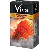 Купить viva (вива) презервативы ребристые 12шт в Нижнем Новгороде