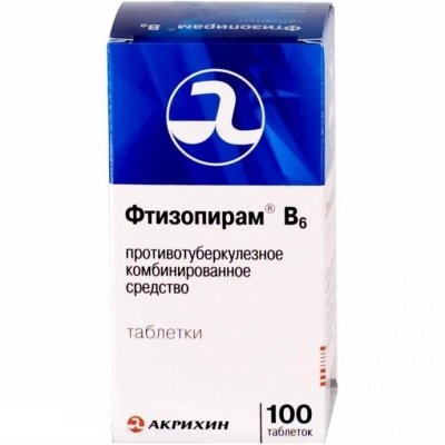Купить фтизопирам в6, таблетки 150мг+500мг+15мг, 100 шт в Нижнем Новгороде