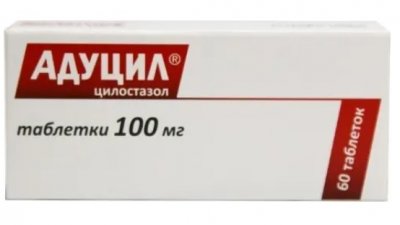 Купить адуцил, таблетки 100мг, 60 шт в Нижнем Новгороде