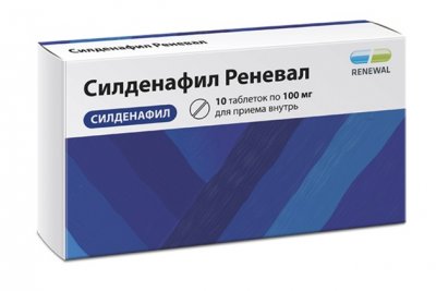 Купить силденафил-реневал, таблетки, покрытые пленочной оболочкой 100мг, 10 шт в Нижнем Новгороде