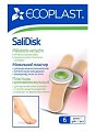 Ecoplast SaliDisk набор противомозольных пластырей 7,2 х 1,9см, 6 шт