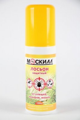 Купить москилл лосьон защитный от комаров, клещей, мошек 100 мл в Нижнем Новгороде