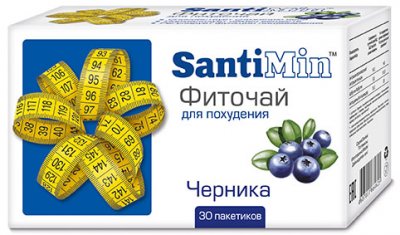 Купить сантимин, черника чай пак №30_бад (советевропродукт, россия) в Нижнем Новгороде