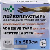Купить пластырь sfm-plaster тканевая основа фиксирующий 1см х5м в Нижнем Новгороде