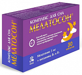 Купить мелатосан комплекс для сна, таблетки покрытые оболочкой 30шт бад в Нижнем Новгороде