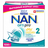 Купить nan 2 optipro (нан) смесь сухая для детей с 6 месяцев, 1050г в Нижнем Новгороде