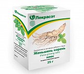Купить женьшень корень (panax ginseng radix) плюс, пачка 25 г бад в Нижнем Новгороде