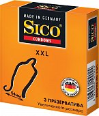 Купить sico (сико) презервативы xxl увеличенного размера 3шт в Нижнем Новгороде