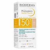 Купить bioderma photoderm (биодерма фотодерм) флюид для лица солнцезащитный, тон очень светлый 40мл spf50+ в Нижнем Новгороде