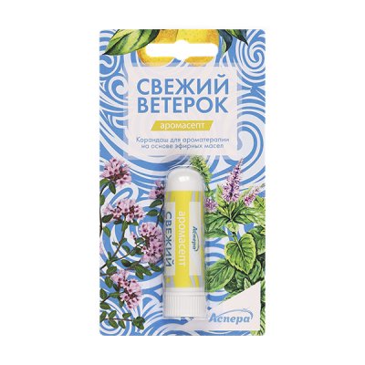 Купить свежий ветерок аромасепт, карандаш-ингалятор 1,3г в Нижнем Новгороде
