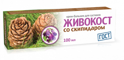 Купить живокост, крем-бальзам для тела со скипидаром, 100мл в Нижнем Новгороде