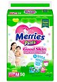 Купить merries (меррис) good skin подгузники-трусики размер м 7-12кг, 50 шт в Нижнем Новгороде