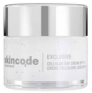 Скинкод Эксклюзив (Skincode Exclusive) крем для лица Клеточный Омолаживающий дневной SPF15, 50мл