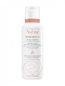 Авен Ксеракальм А.Д.(Avenе Xeracalm A.D.) бальзам для лица и тела липидо-восполняющий 400 мл
