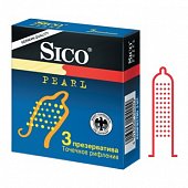 Купить sico (сико) презервативы pearl точечное рифление 3шт в Нижнем Новгороде