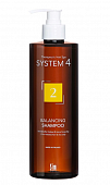 Купить система 4 (system 4), шампунь терапевтический №2 для сухих и окрашенных волос, 500мл в Нижнем Новгороде