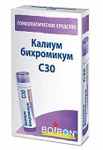 Купить калиум бихромикум с30, гомеопатический монокомпонентный препарат минерально-химического происхождения, гранулы гомеопатические 4 гр в Нижнем Новгороде